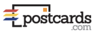 Postcards.com logo for promo codes page
